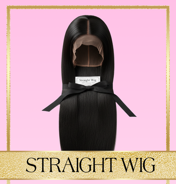 Straight wig