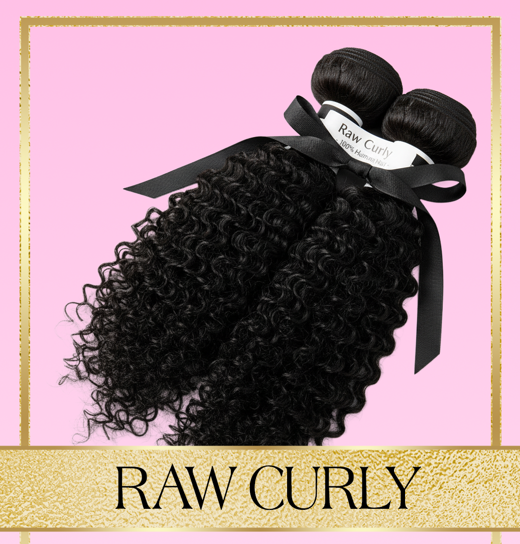 Raw curly